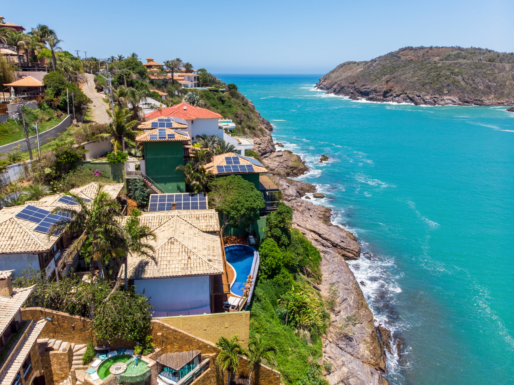 Fachada frontal da Mansão Ferradura