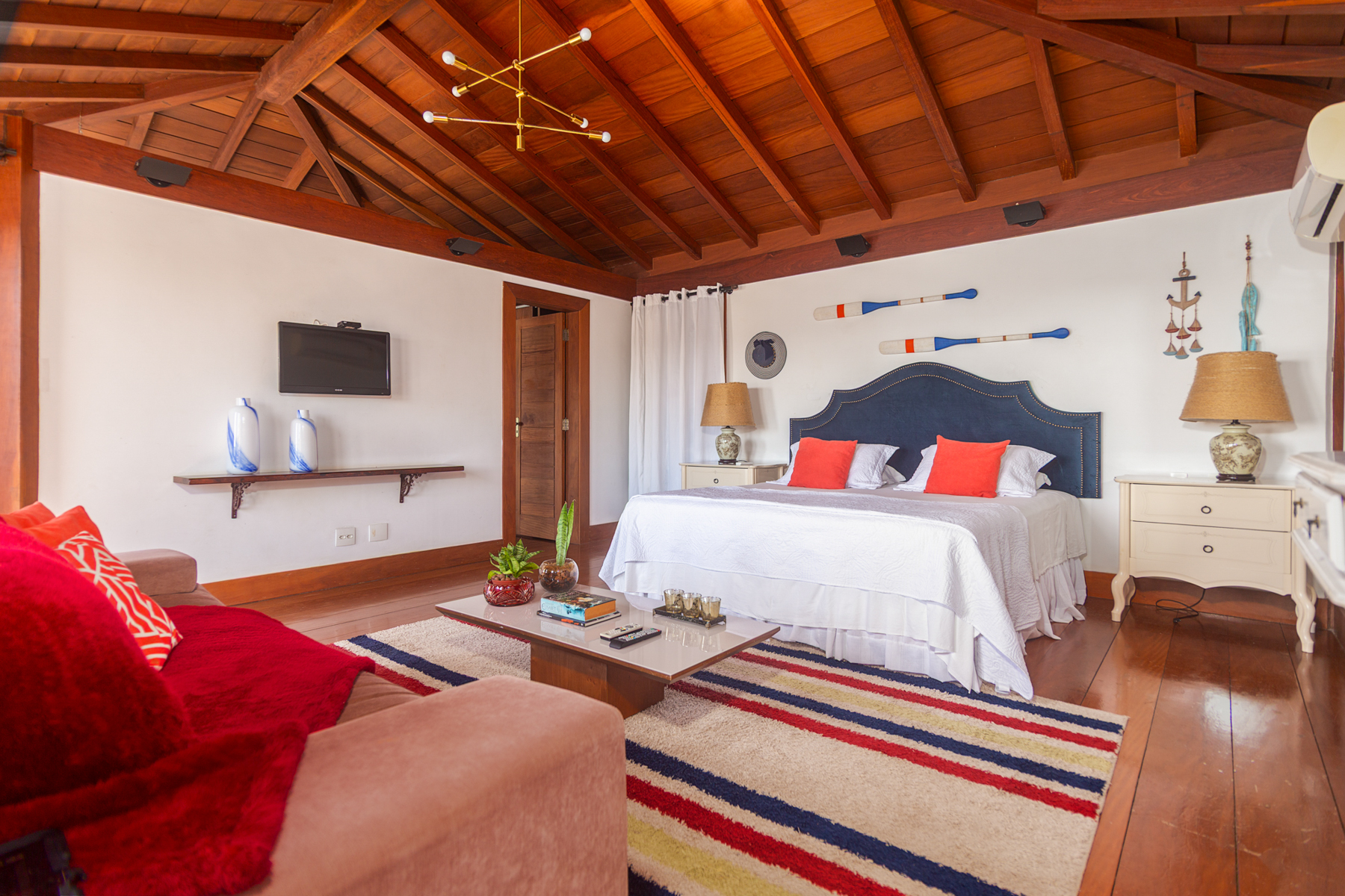 Suíte master com vista 180°